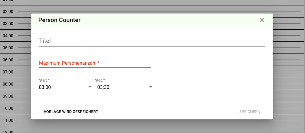 Personenzähler Modul von ScreenLime®